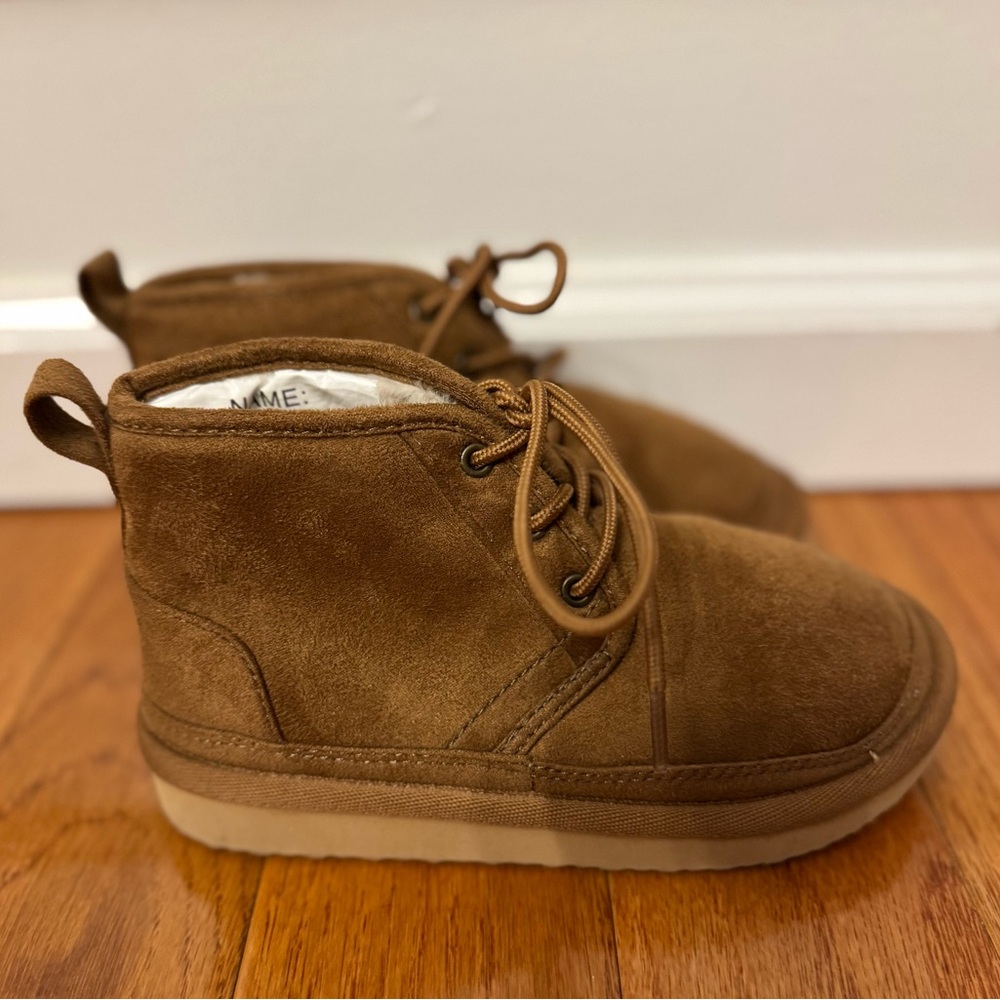 DSG brand Brown Kids boots. Chestnut color.  Worn once.